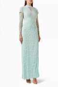 Casey Embellished Gown in Tulle