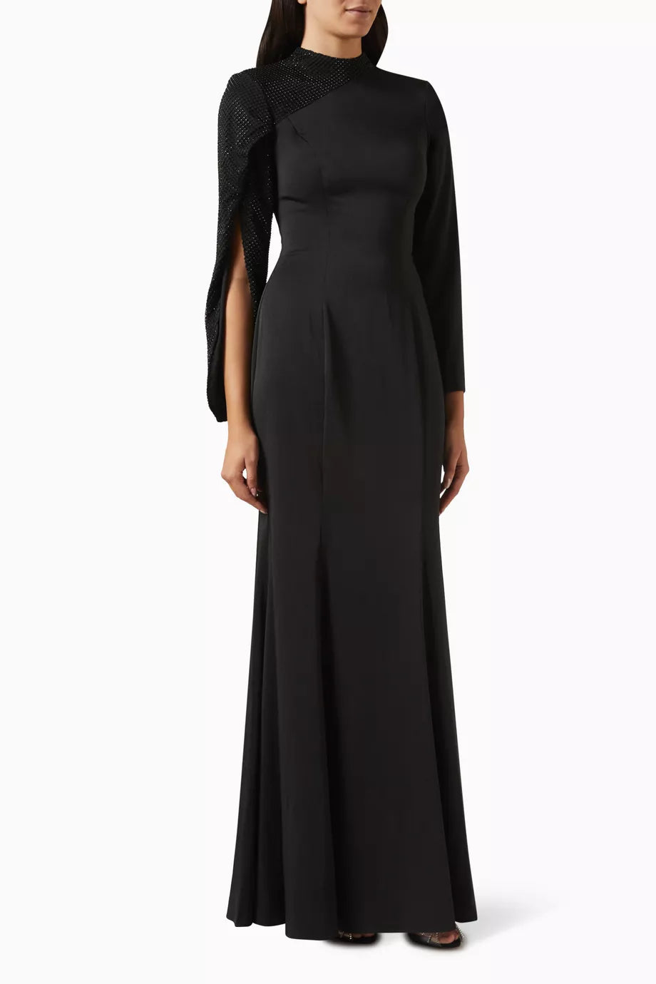 Crystal-embellished Maxi Dress