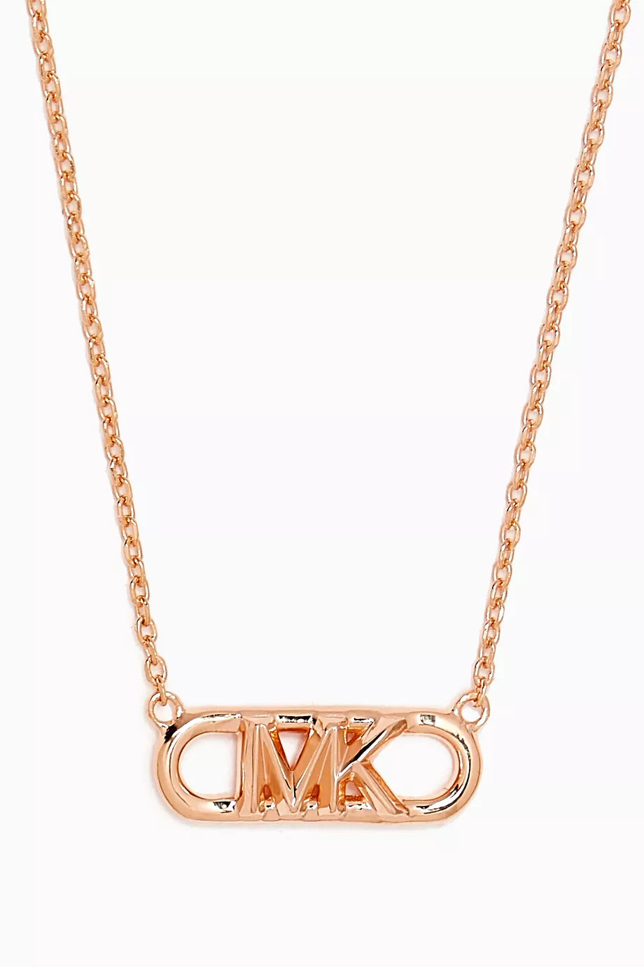 Empire Logo Necklace in 14kt Rose Gold-plated Sterling Silver