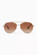 Aviator Sunglasses in Metal