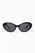 Oval Medusa Sunglasses in Acetate
