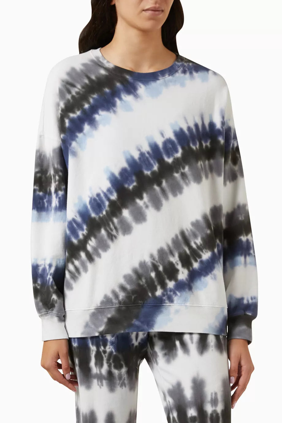 Atlas Streak Sweatshirt in Cotton