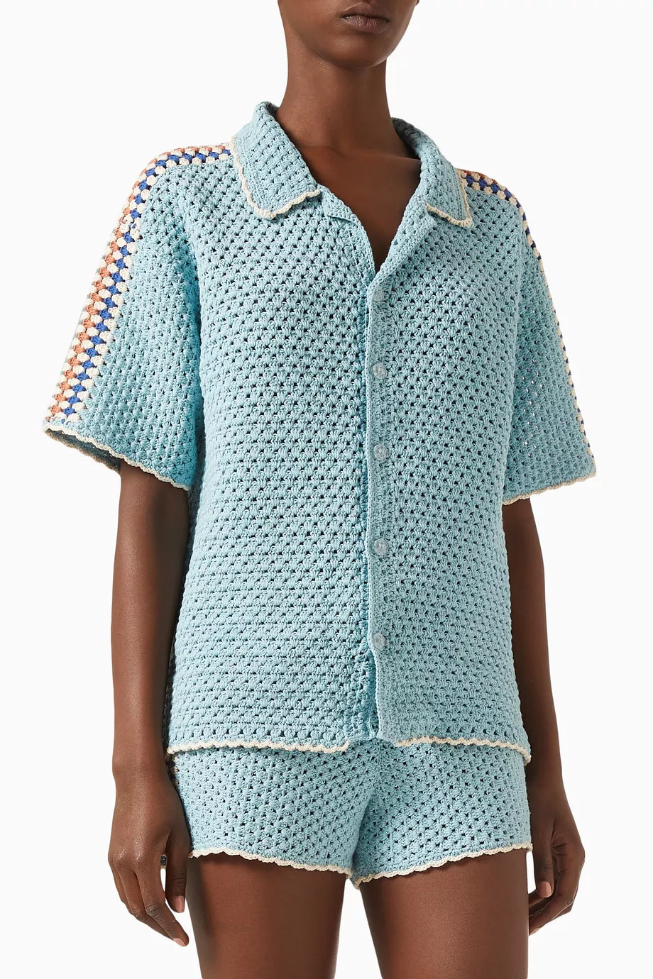 Castillo Lovett Shirt in Crochet