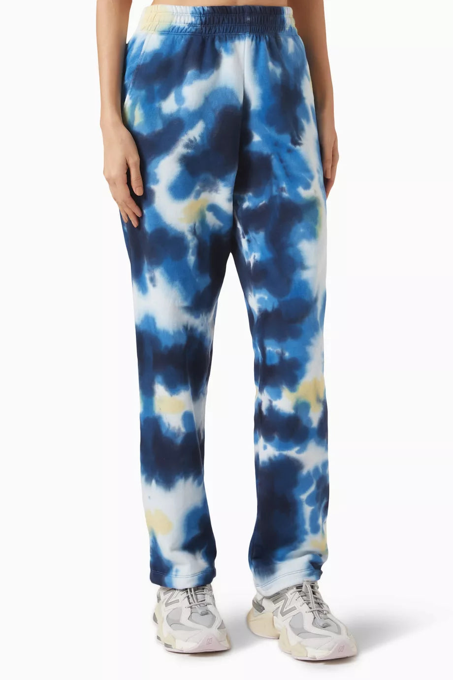 Elin Tie-dye Sweatpants in Ripple-fleece