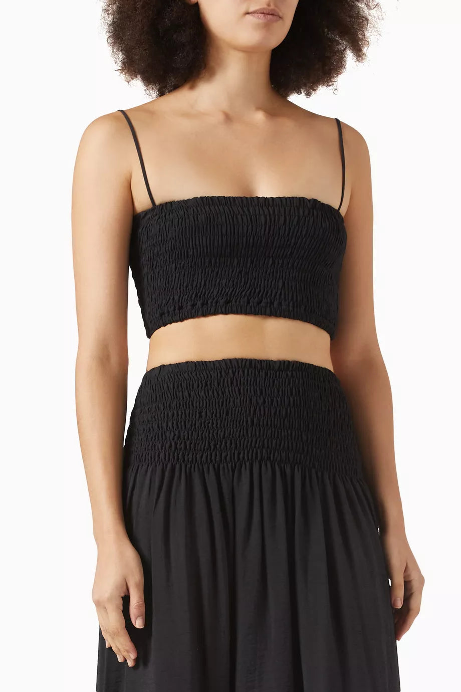 Jaylin Crop Top in Rayon-nylon