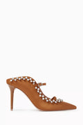 Gala 85 Mules in Satin