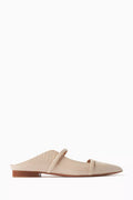 Maureen Flats in Croc-embossed Leather