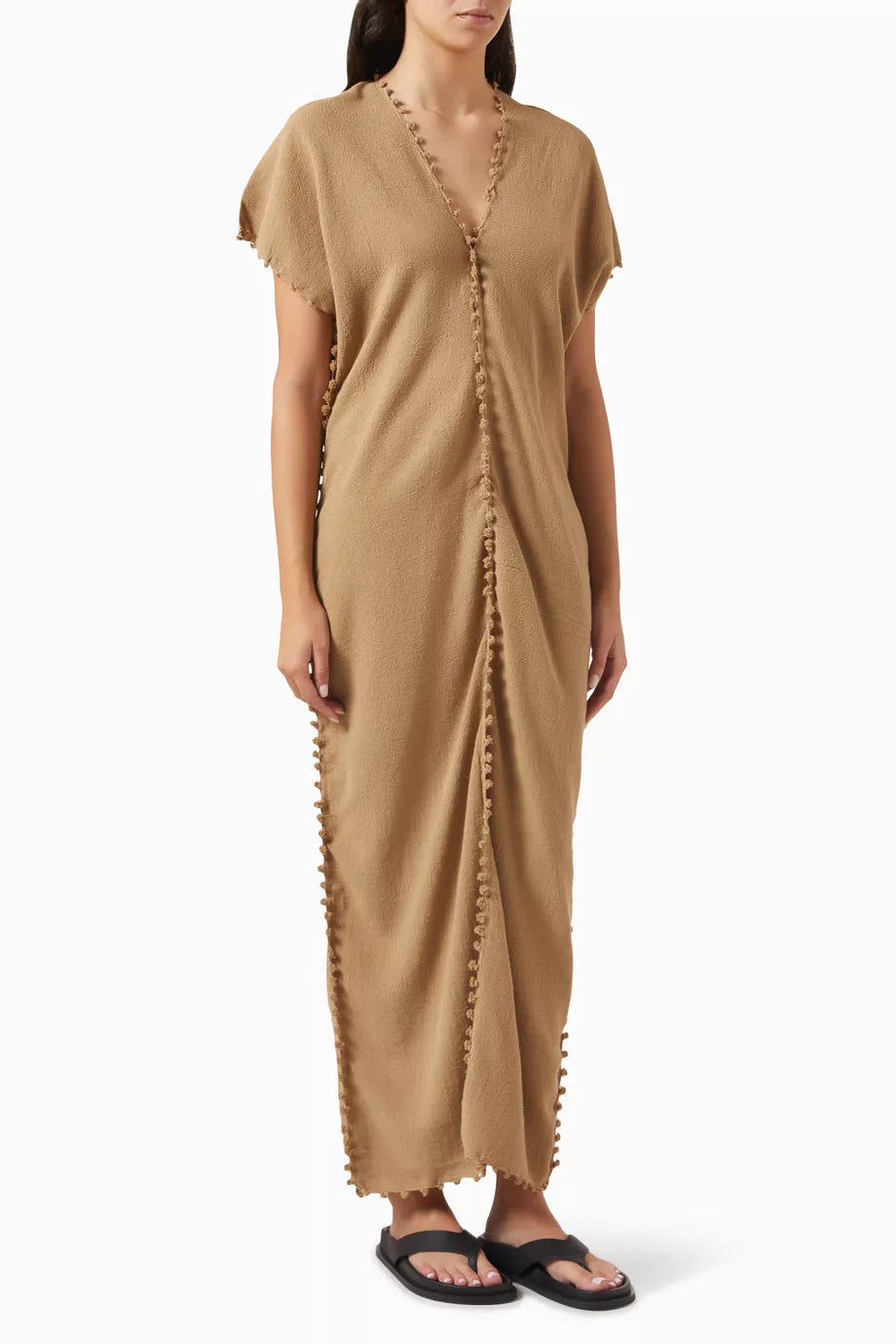 Chaac Knot Kaftan in Cotton