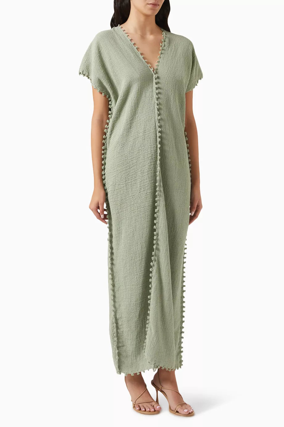 Chaac Knot Kaftan in Cotton