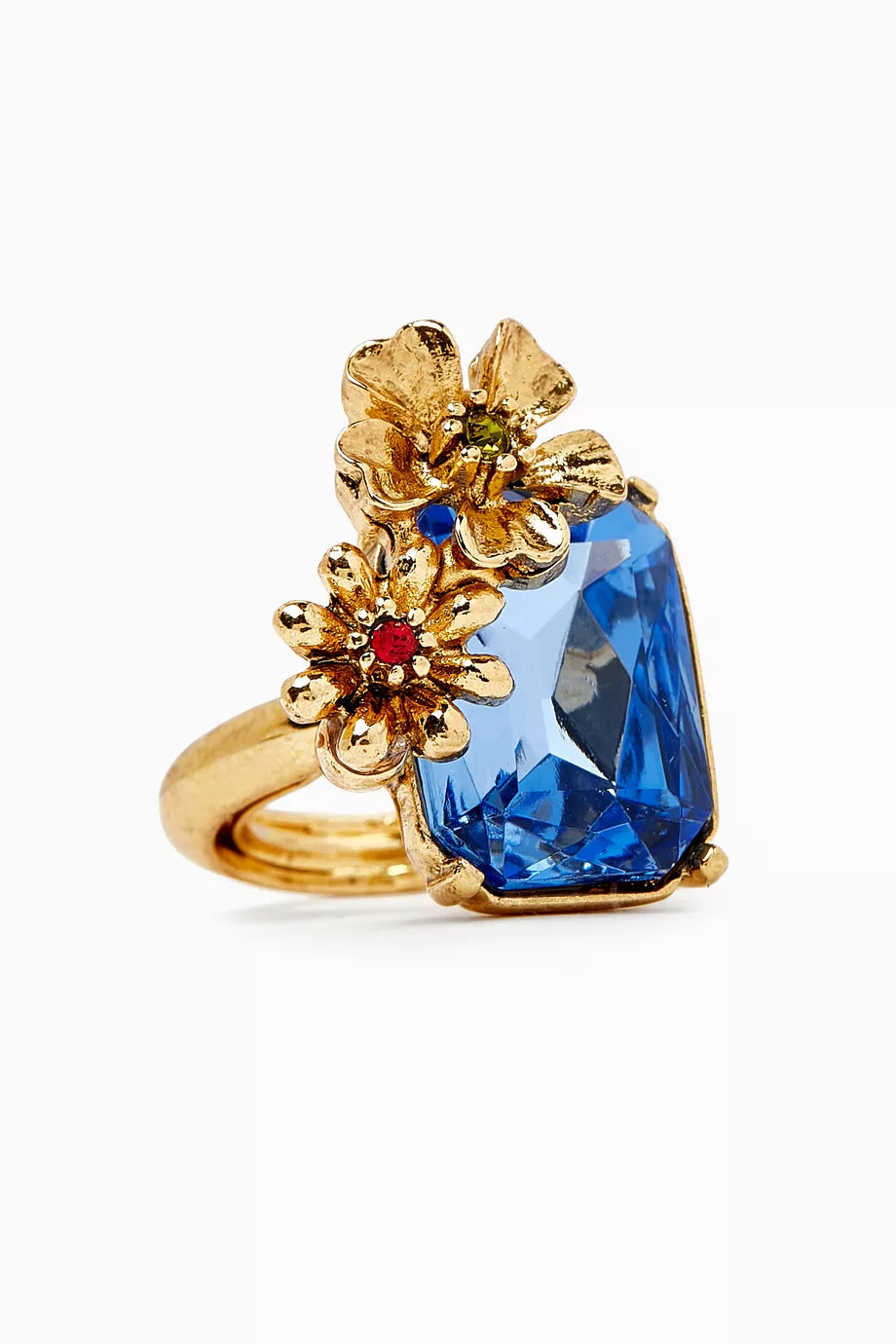 Flower Ring in Metal