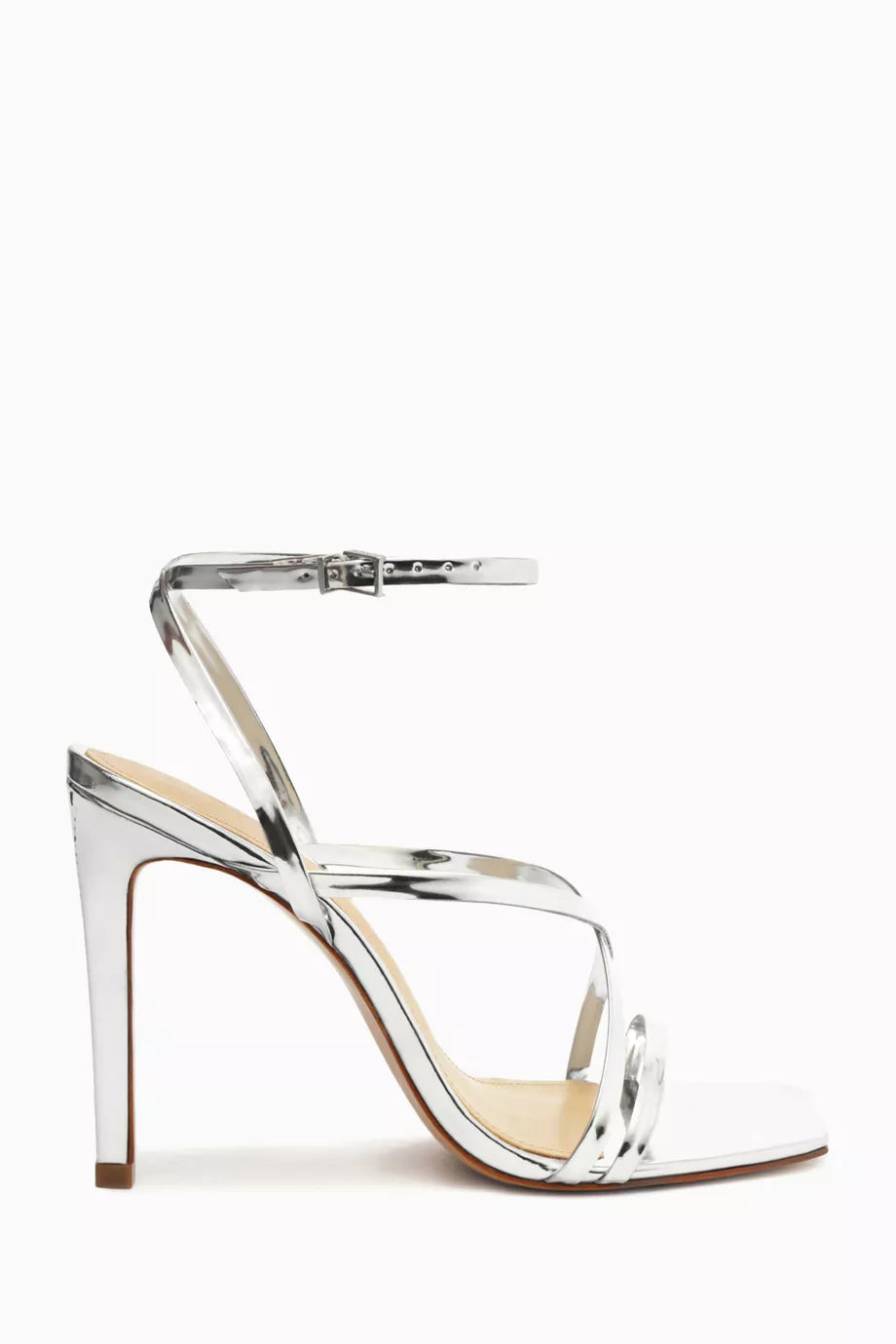 Bari 110 Sandals in Metallic Leather