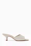 Dethalia 60 Mule Sandals in Leather