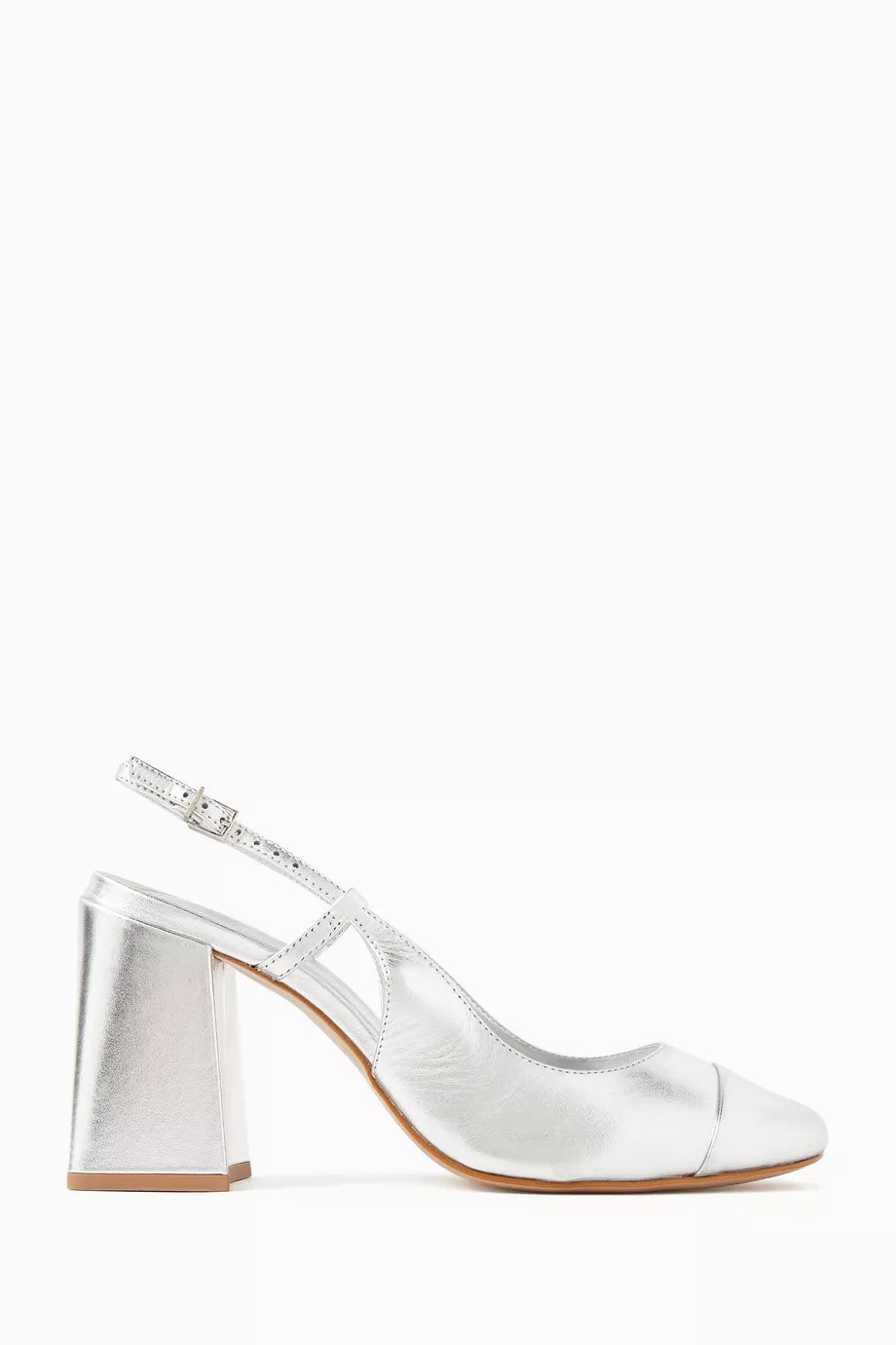 Dorothy 87 Pumps in Metallic Leather
