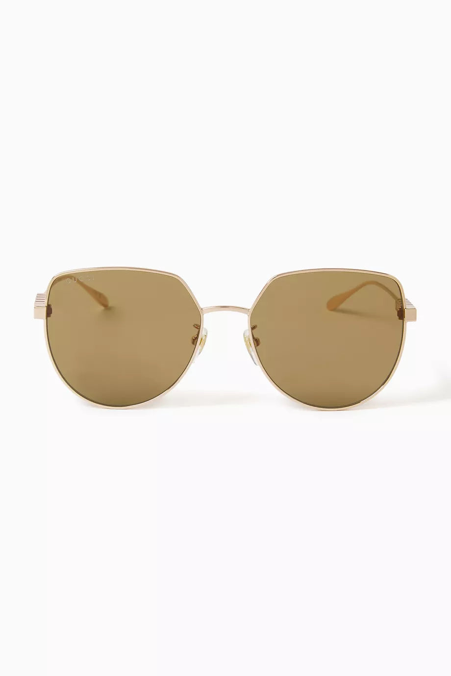 Low-nose Bridge-fit Sunglasses in Metal