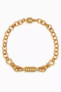 Horsebit Bracelet in Gold-plated Brass