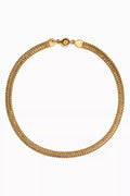 Domenico Chain Necklace in Gold-plated Brass