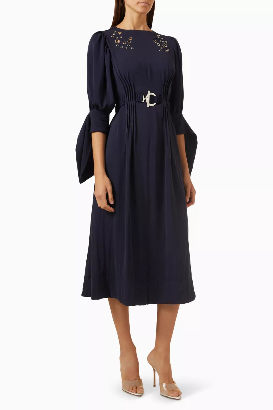 Embellished Midi Dress