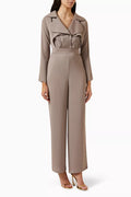 Fitted Waist Jumpsuit