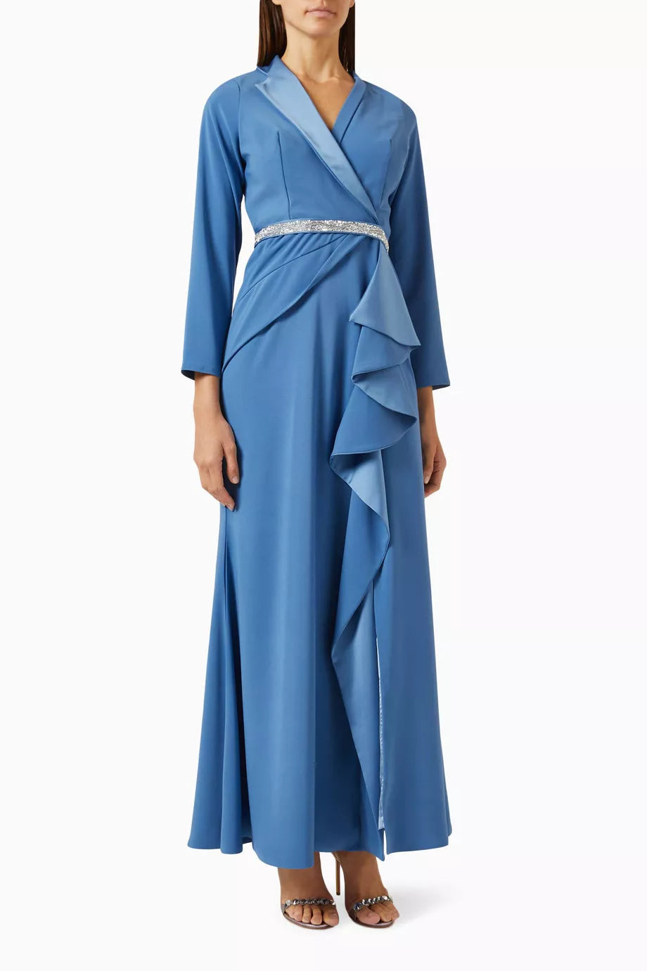 Crystal-embellished Maxi Dress