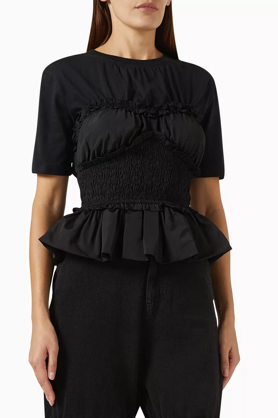 Diana Top in Taffeta