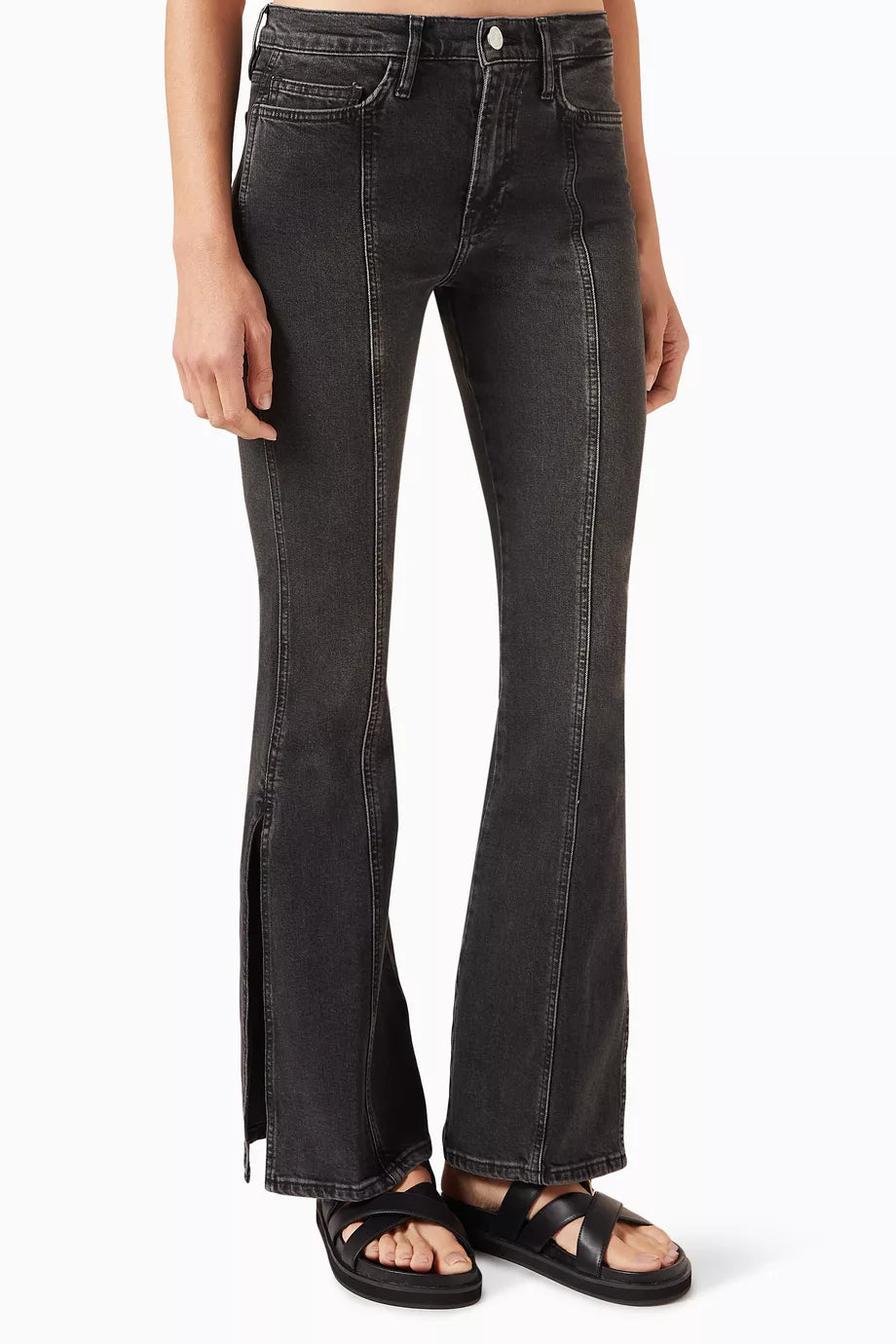 Le High Flare Jeans in Denim