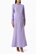 Adel Crystal-trim Maxi Dress