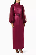 Elenora Belted Maxi Dress