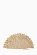 Malu Clutch in Straw