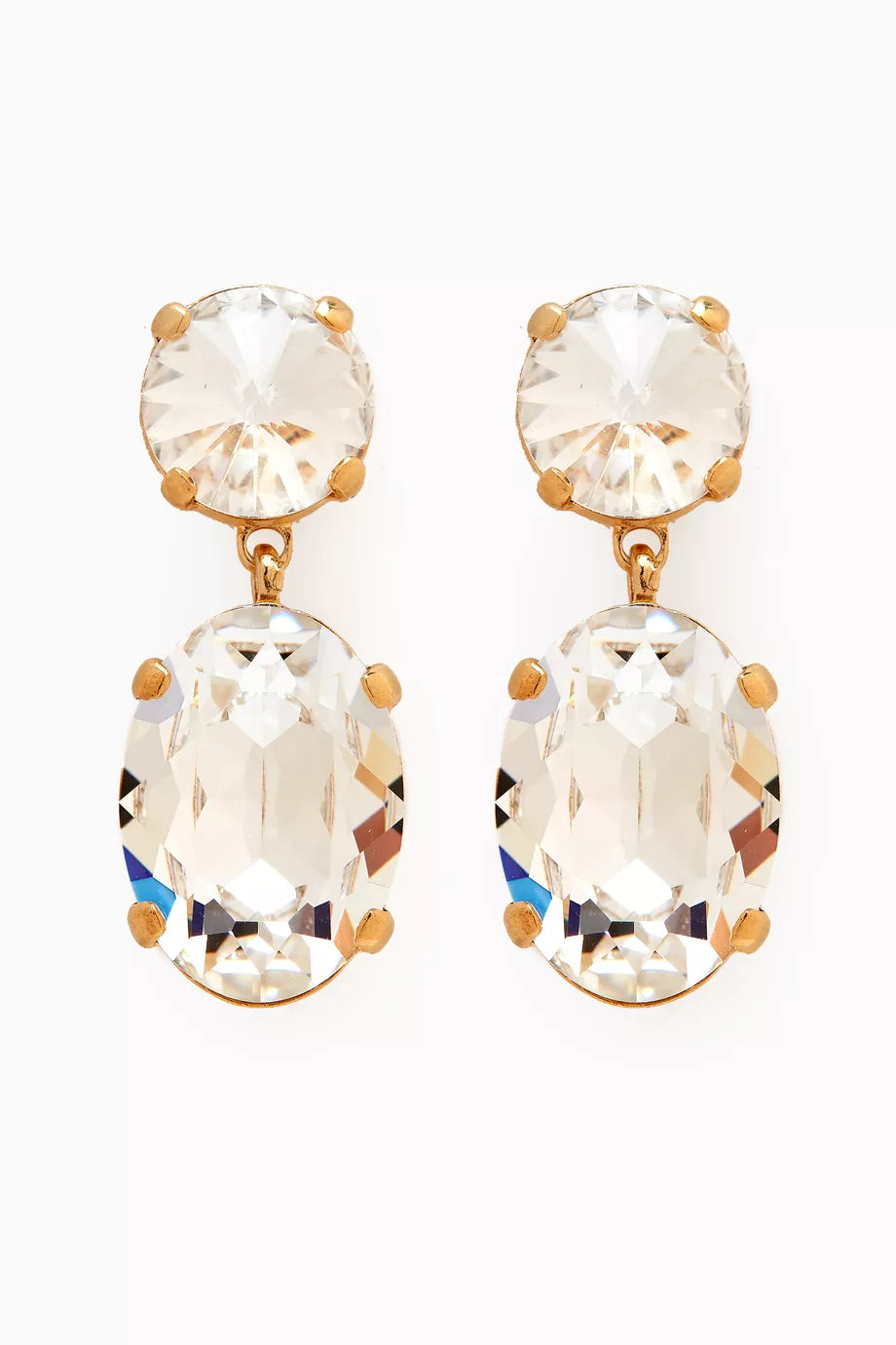 Hip Hop But Not Baby Earrings in Gold-plated Metal