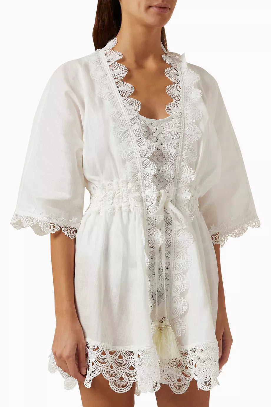 Gabrielle Kimono in Linen