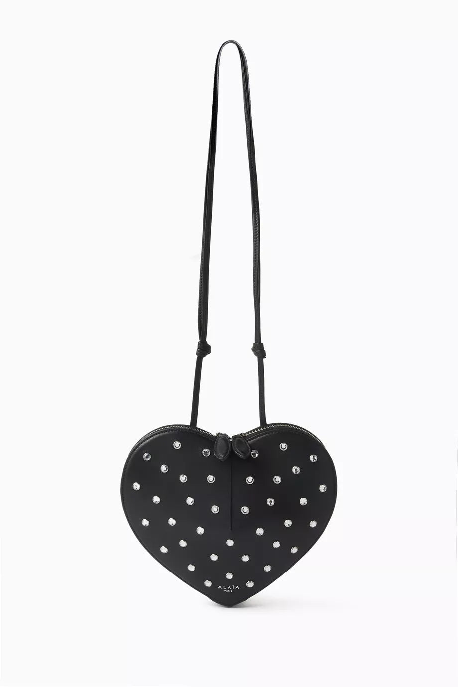 Le Coeur Embellished Crossbody Bag In Nappa