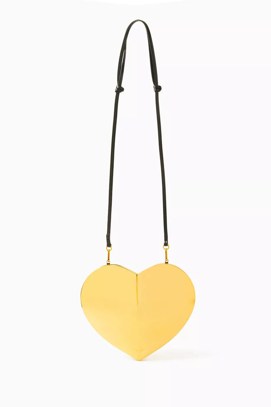 Le Coeur Minaudiere Crossbody Bag in Brass