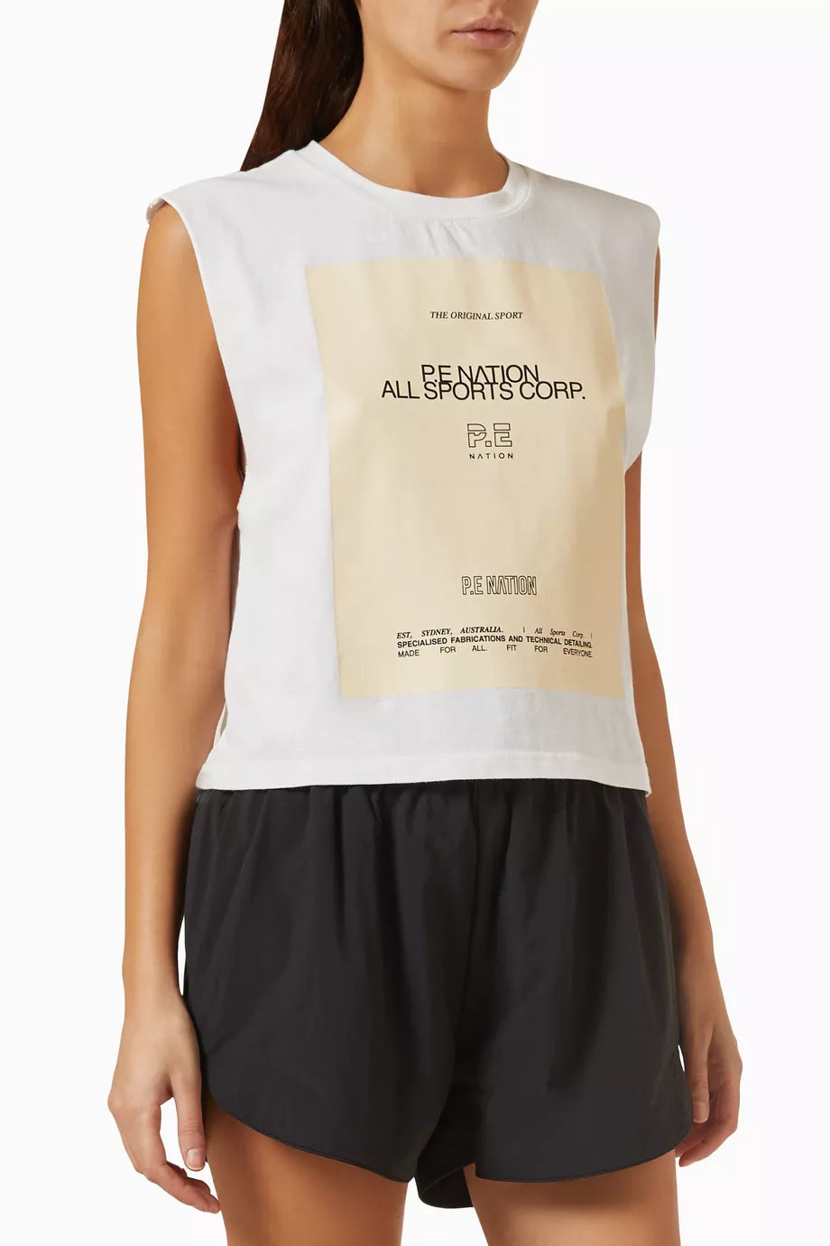 Full Out Tank Top in Organic Cotton-blend