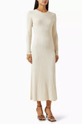 Marina Rib Dress in Ecovero Viscose