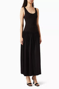 Flos Midi Dress in Cotton-modal