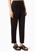 Flax Barrel-fit Pants in Organic Cotton