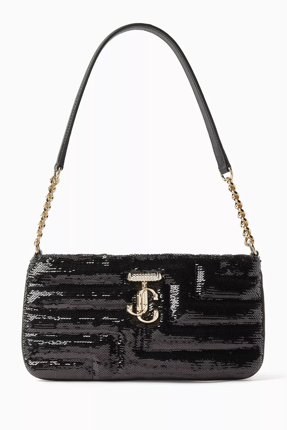 Avenue Sequinned Slim Shoulder Bag