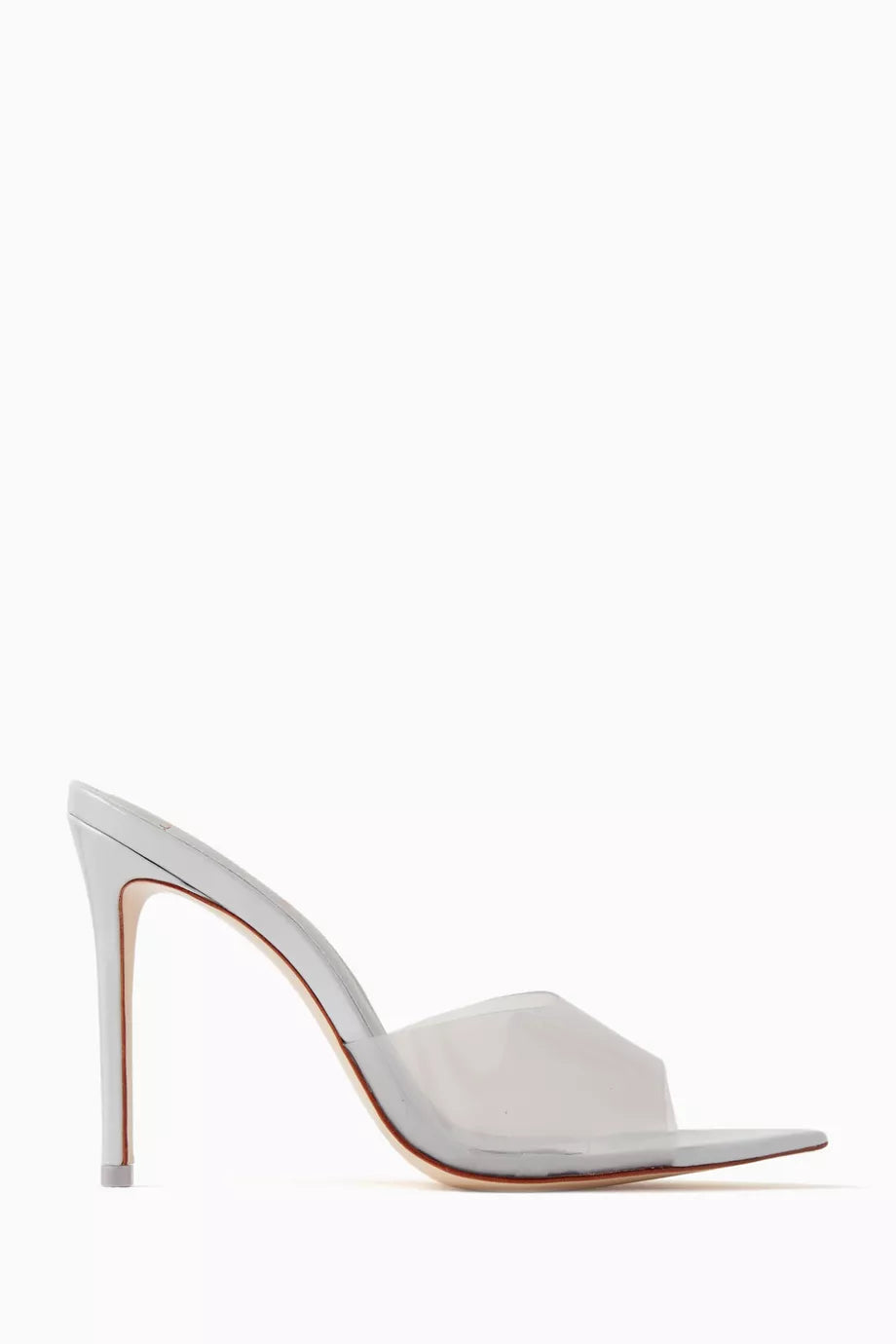 Bella 100 Mule Sandals in PVC & Patent Leather