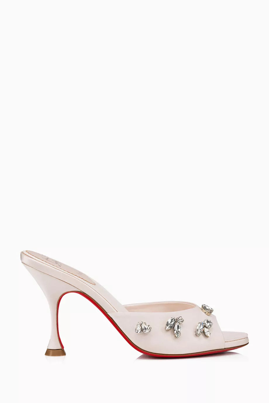 Degraqueen 85 Mule Sandals in Crepe Satin