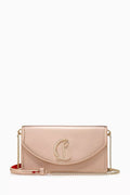 Loubi54 Clutch Bag in Satin