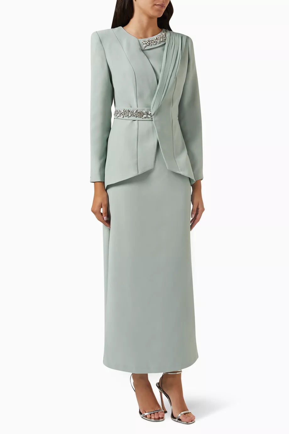 Emery Maxi Dress in Crepe