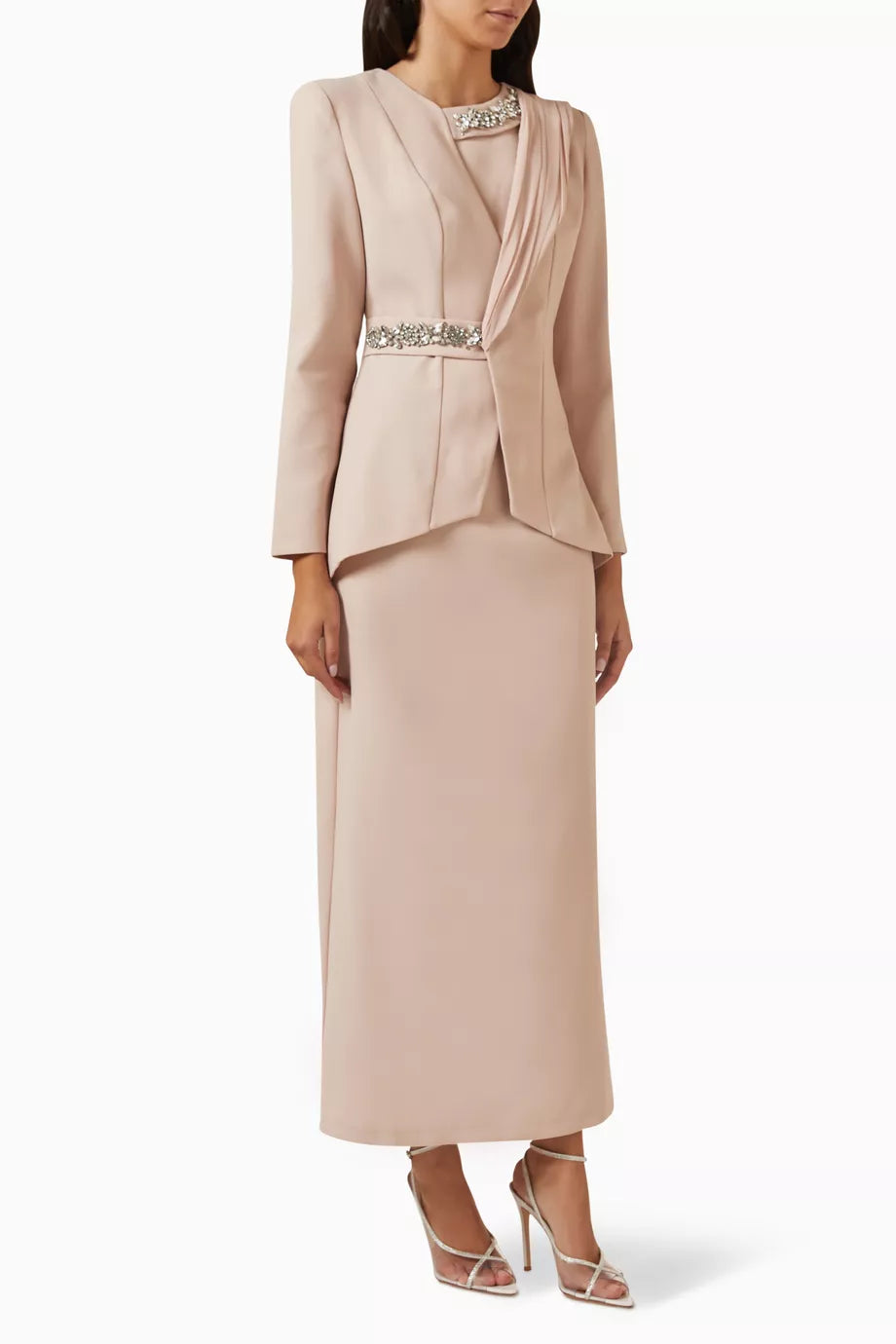 Emery Maxi Dress in Crepe