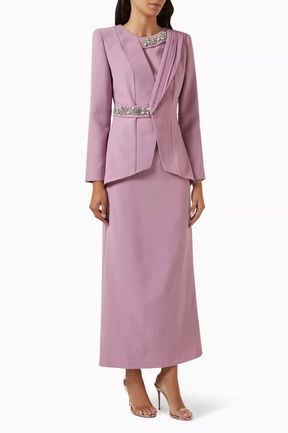 Emery Maxi Dress in Crepe