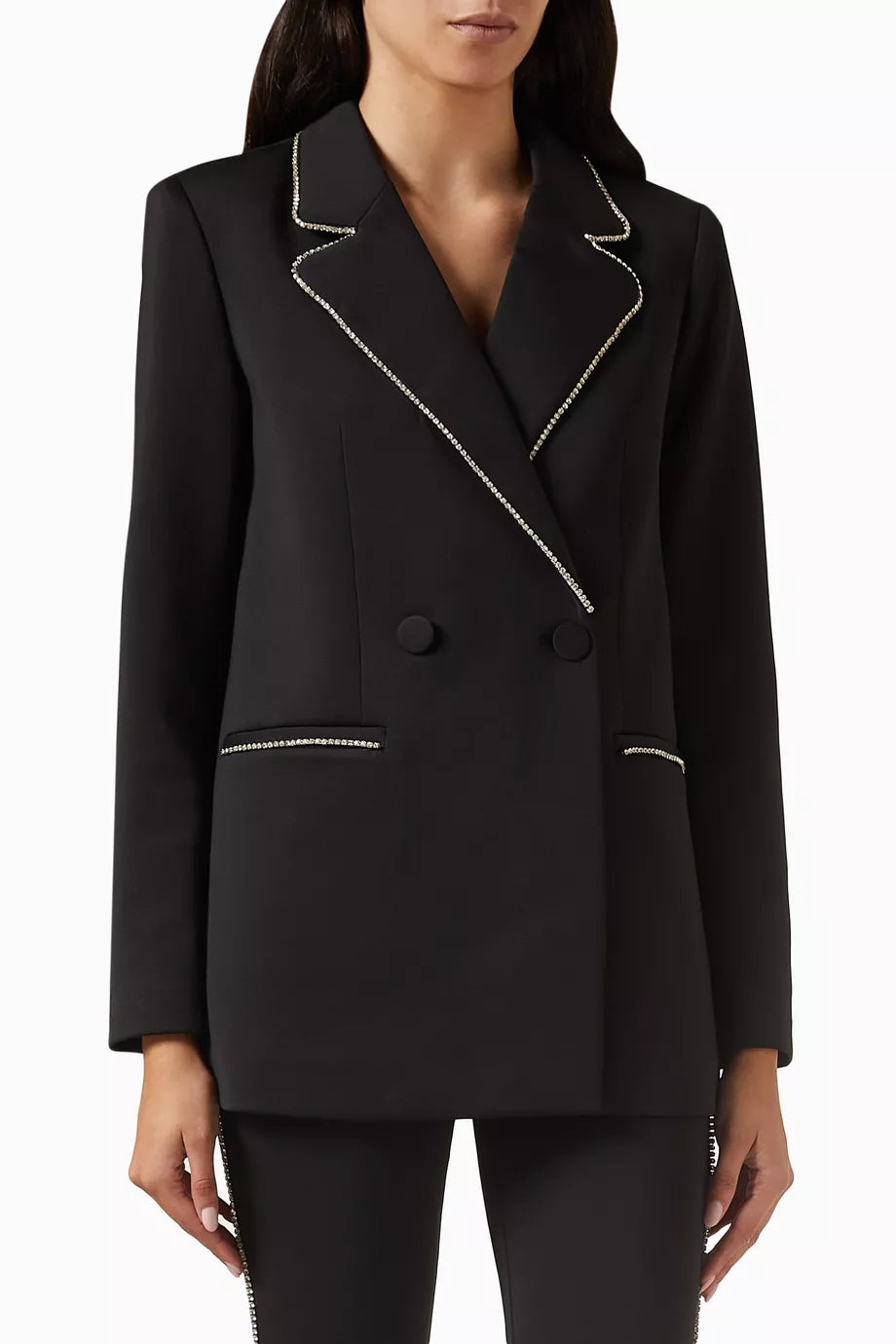 Crystal Blazer in Scuba