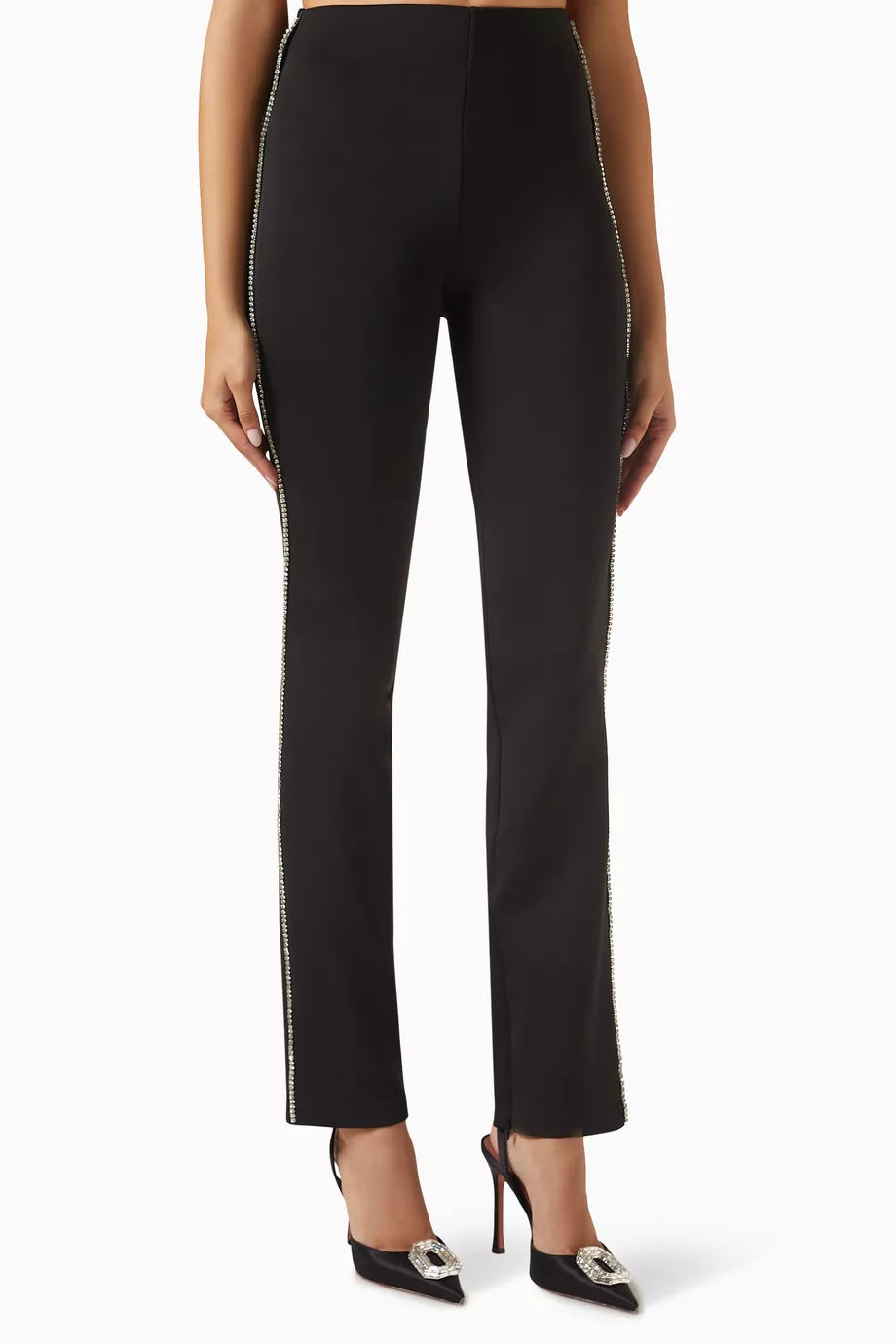 Crystal Flare Leggings in Scuba