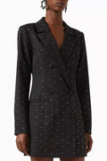 Blazer Crystal Mini Dress