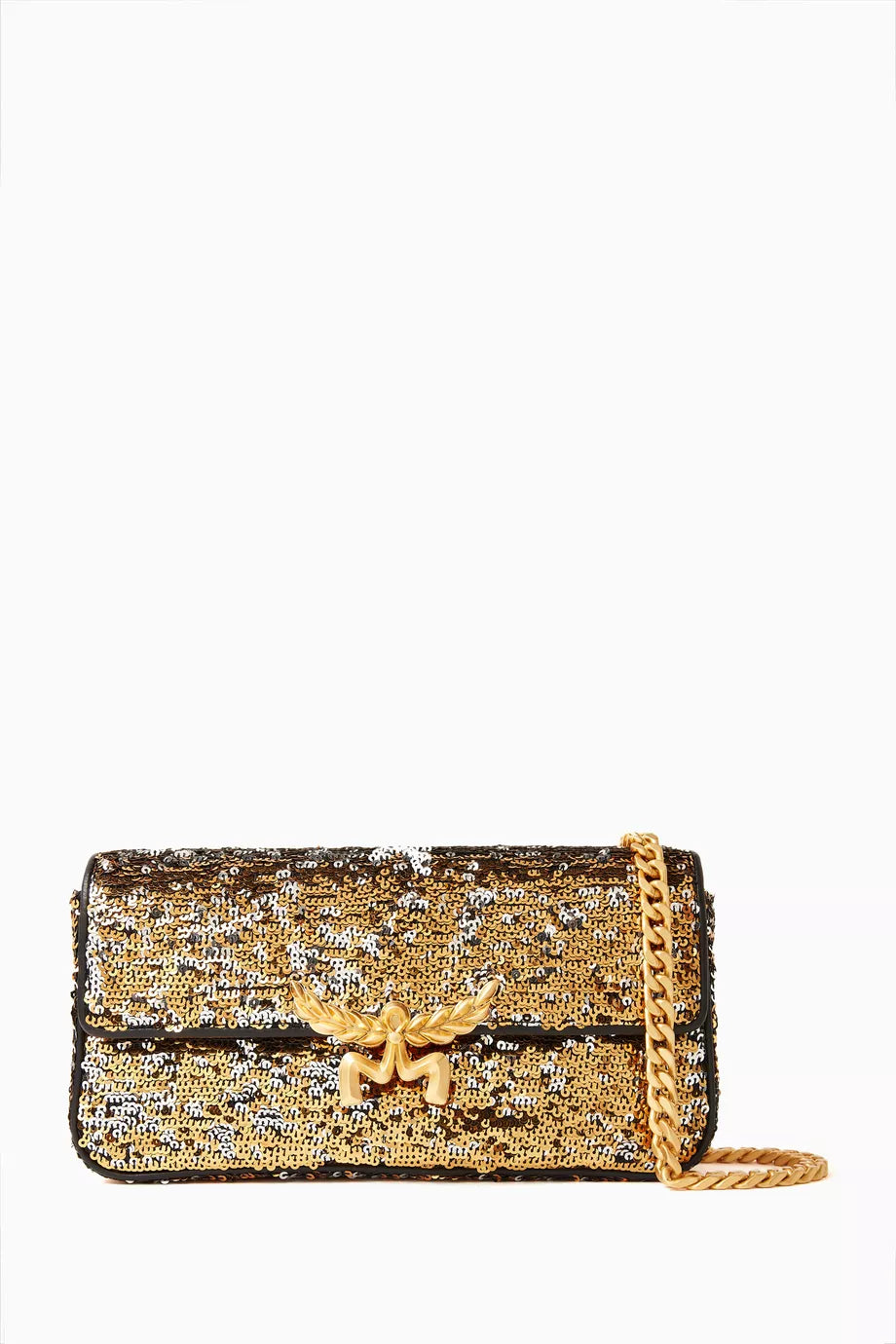 Himmel Sequinned Shoulder Bag