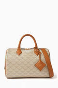 Medium Ella Boston Bag in Canvas