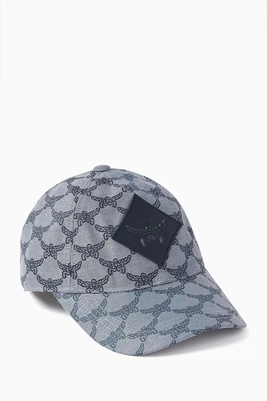 Logo Baseball Cap in Denim-jacquard