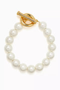 Majorka Pearl Hoop Bracelet